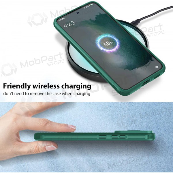 Samsung Galaxy S24 funda „Nillkin CamShield Pro“ (verde)
