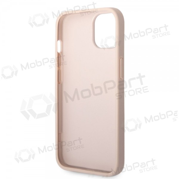Funda para Apple iPhone 14 - Guess PU 4G Metal Logo (rosa)
