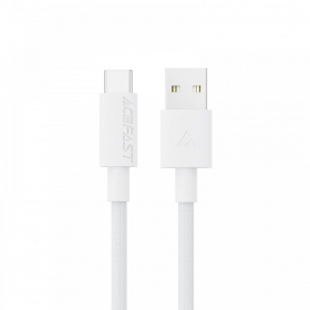 USB cable Acefast C18-04 USB-A to USB-C 1.2m blanco