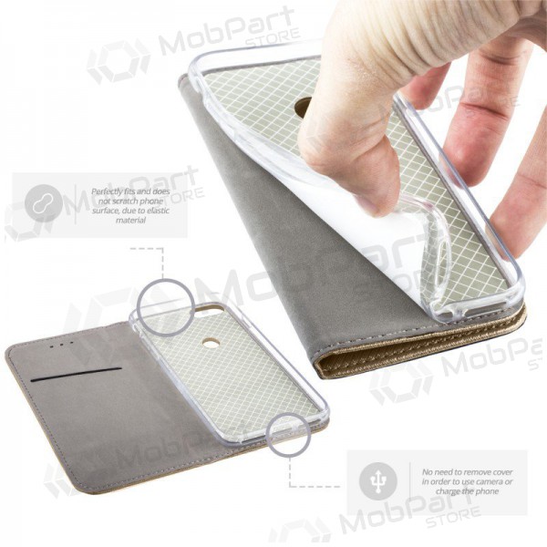 Funda para Apple iPhone 13 -Smart Magnet- (dorado)
