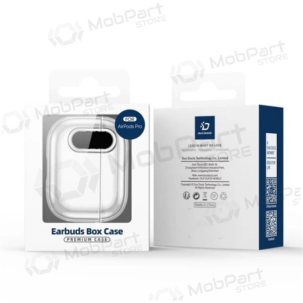 Funda Dux Ducis PECL Apple AirPods Pro transparente