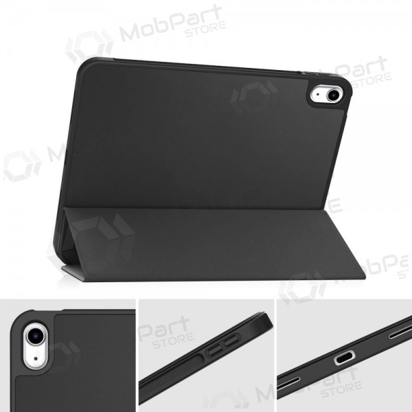 Funda para Apple iPad 10.9 2022, iPad 11 2025 -Tech-Protect SmartCase Pen Holder- (negra)