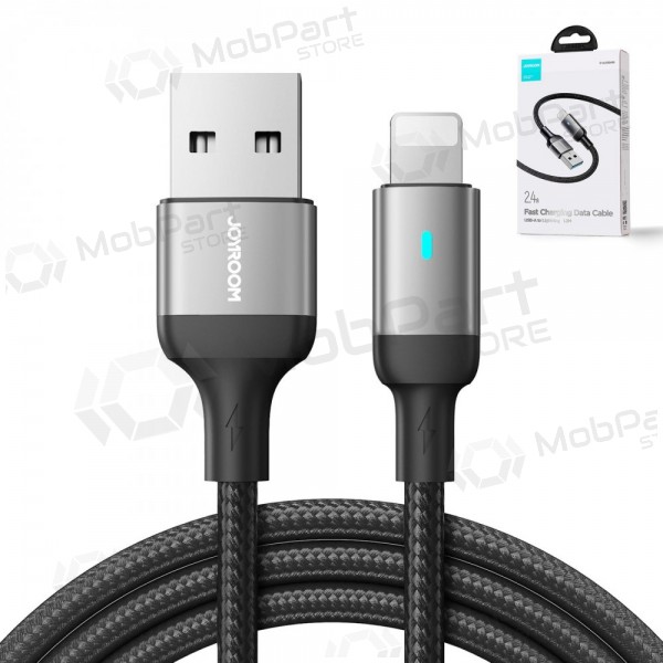 USB cable Joyroom S-UL012A10 USB to Lightning 2.4A 1.2m negro