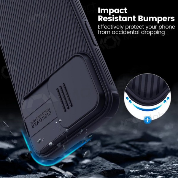 Apple iPhone 14 Pro Max funda „Nillkin CamShield Pro“ (violeta)