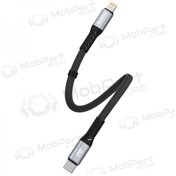 Cable Lightning Dudao L10P USB-C a Lightning 0.23 m 20 W negro