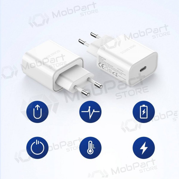Cargador Dux Ducis C50 PD 20W Quick Charge (blanco)
