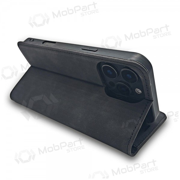 Funda para Samsung Galaxy A16 -Smart Suede- (negra)