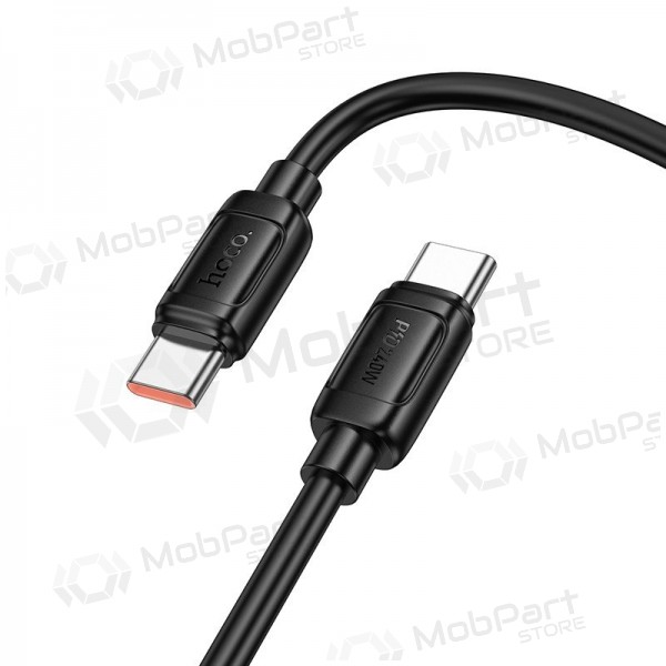 Cable USB-C Hoco X115 USB-C a USB-C 1 m 240 W negro