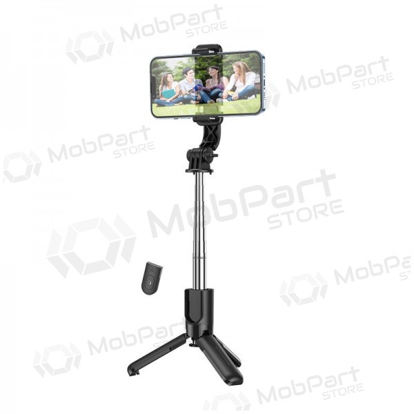 Palo para selfies Hoco K17 Mini su trikojo funkcija negro