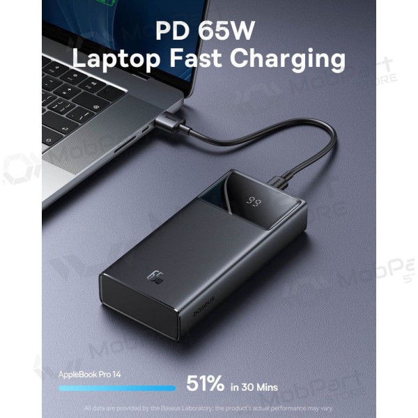 Batería externa Power Bank Baseus StarLord 65W 20000mAh negro P10022906113-00