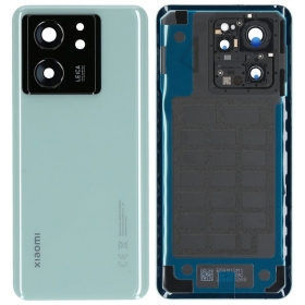 Tapa trasera con cristal de cámara para Xiaomi 13T, 13T Pro (verde) (Premium)