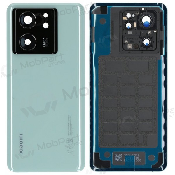 Tapa trasera con cristal de cámara para Xiaomi 13T, 13T Pro (verde) (Premium)