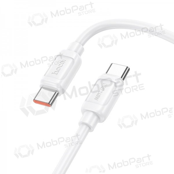 Cable USB-C Hoco X115 USB-C a USB-C 1 m 240 W blanco