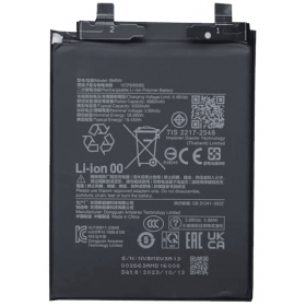 Batería para Xiaomi 14T Pro 5G, Poco F6 Pro 5G, acumulador (BM5W) (Premium)