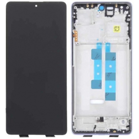 Xiaomi Poco M6 Pro 4G pantalla (purpurinis) (con un marco) (original)