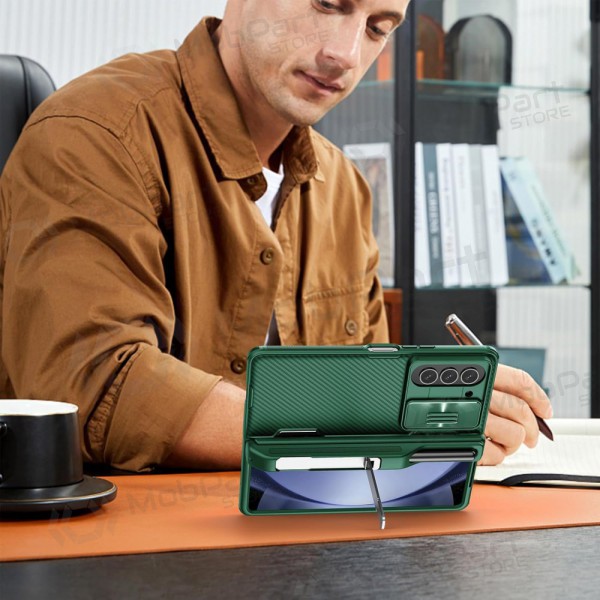 Funda para Samsung Galaxy Z Fold4 - Nillkin CamShield Pro (verde)