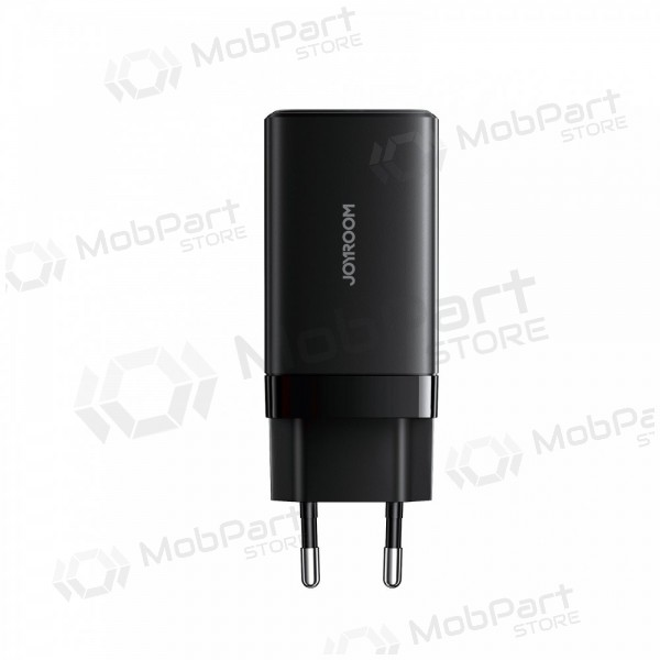 Cargador de teléfono Hoco N66 35 W GaN USB-C + USB-A con cable Lightning de 1 m blanco