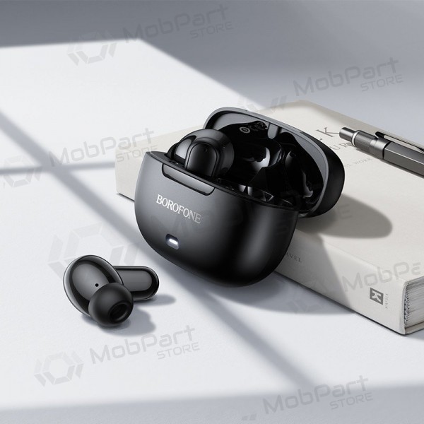 Auriculares inalámbricos Borofone BW96 Bluetooth ANC+ENC USB-C negros