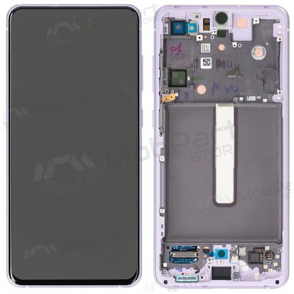 Samsung Galaxy S21 FE 5G pantalla (levandos) (con un marco) (original)