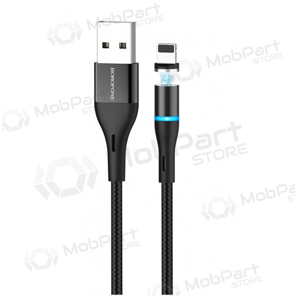USB cable Borofone BU16 Skill Magnetic Lightning 1.0m (negro)