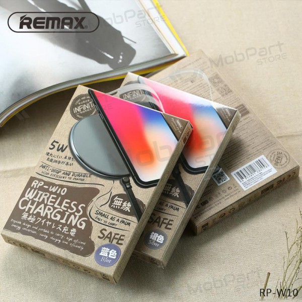 Cargador inalámbrica Remax RP-W10 5W (plata)