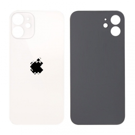 Apple iPhone 12 mini tapa trasera de la batería (blanco) (bigger hole for camera)