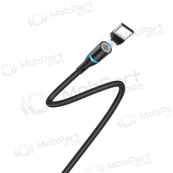 USB cable Borofone BU16 Skill Magnetic Type-C 1.0m (negro)