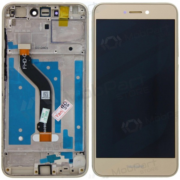 Huawei P8 Lite (2017) / P9 Lite (2017) / Honor 8 Lite pantalla (dorado) (con un marco)