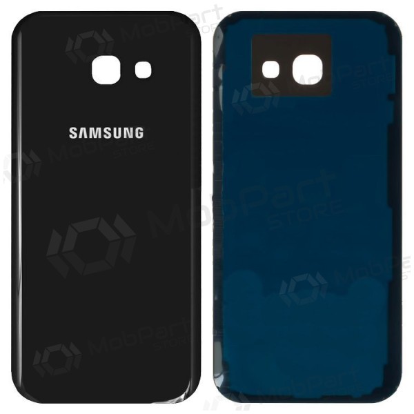 Samsung A520F Galaxy A5 (2017) tapa trasera de la batería (negro) (service pack) (original)
