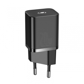 Cargador buitinis Baseus Super Si 20W negro CCSUP-B01