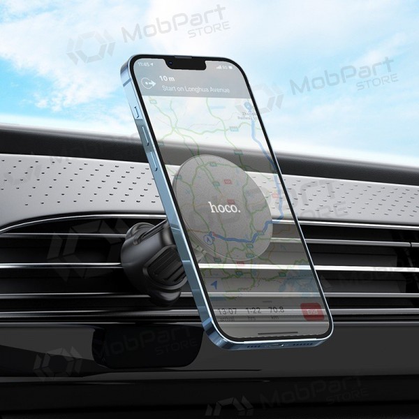 Soporte para teléfono de coche Hoco H12 (air vent) negro