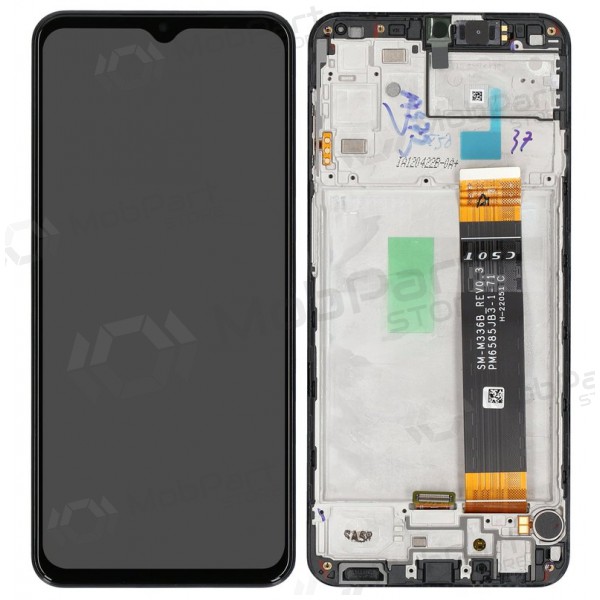 Pantalla Samsung Galaxy A23 4G (negra) (con marco) (original)
