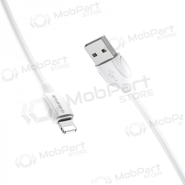 Cable Lightning Borofone BX19 USB-A a Lightning 1 m blanco