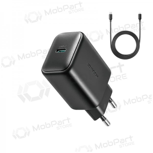 Cargador Joyroom JR-TCF23 USB-C 25W + USB-C to USB-C cable 1.0m negro