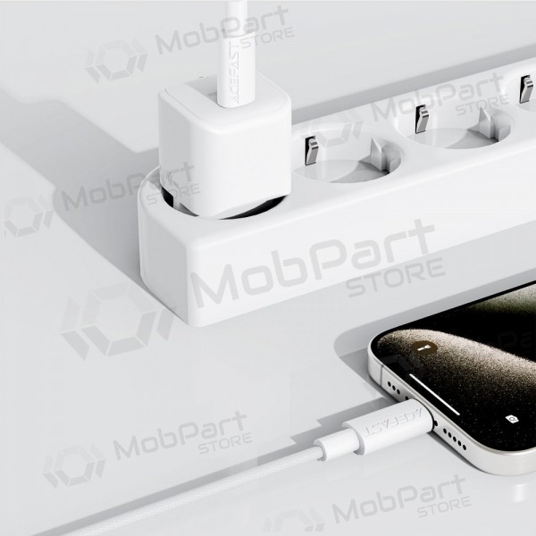 USB cable Acefast C18-03 60W USB-C to USB-C 1.2m blanco