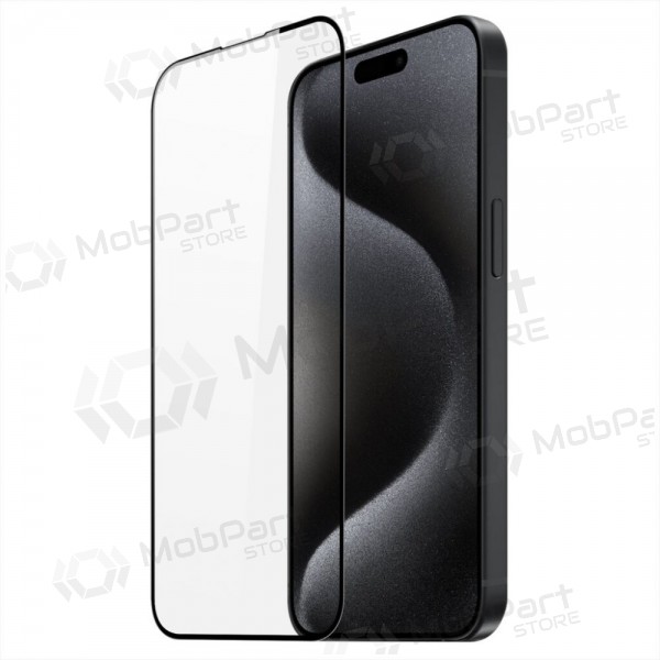 Apple iPhone 15 Pro Max protector de pantalla de cristal templado 