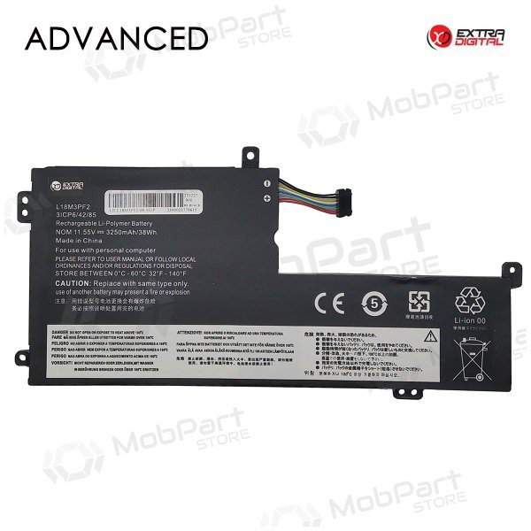 LENOVO L18M3PF2, 3250mAh Bateria para portatil, Advanced LENOVO L18M3PF2, 3250mAh Bateria para portatil, Advanced