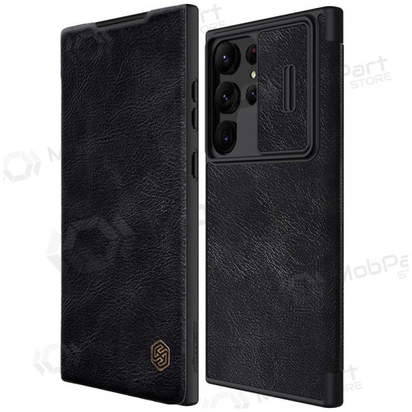 Samsung Galaxy S23 FE funda „Nillkin Leather“ (negro)