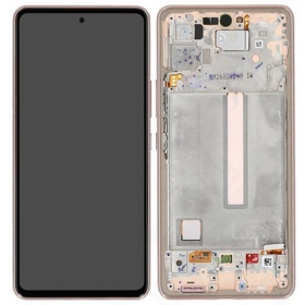 Samsung Galaxy A53 5G pantalla (Awesome Peach) (con un marco) (original)