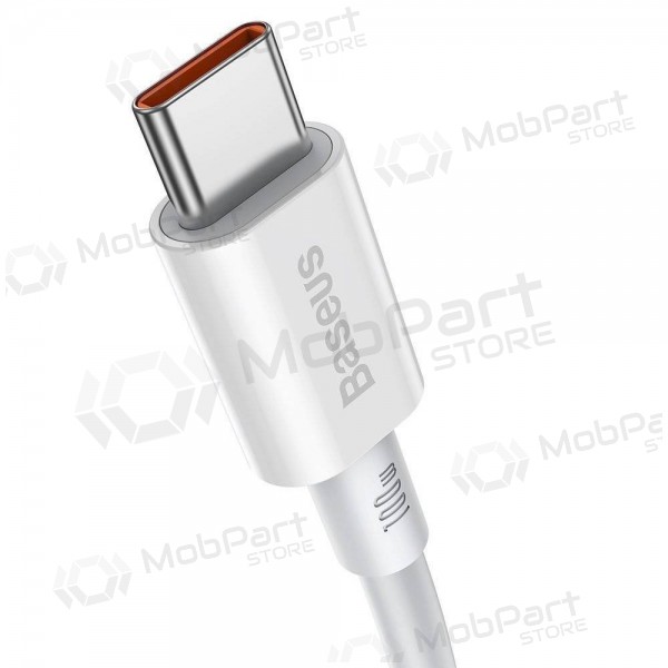 Cable Baseus Superior Type-C - Type-C 100W 1.0m (blanco) CATYS-B02