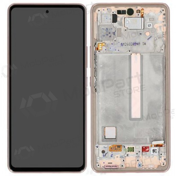 Samsung Galaxy A53 5G pantalla (Awesome Peach) (con un marco) (original) Samsung Galaxy A53 5G pantalla (Awesome Peach) (con un marco) (original)