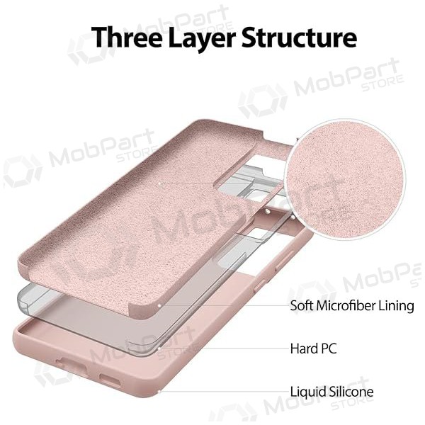 Funda para Samsung Galaxy A15 Mercury - Silicone Case (arena rosa)
