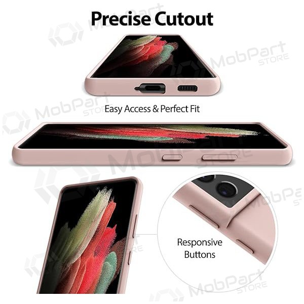 Funda para Samsung Galaxy A15 Mercury - Silicone Case (arena rosa)