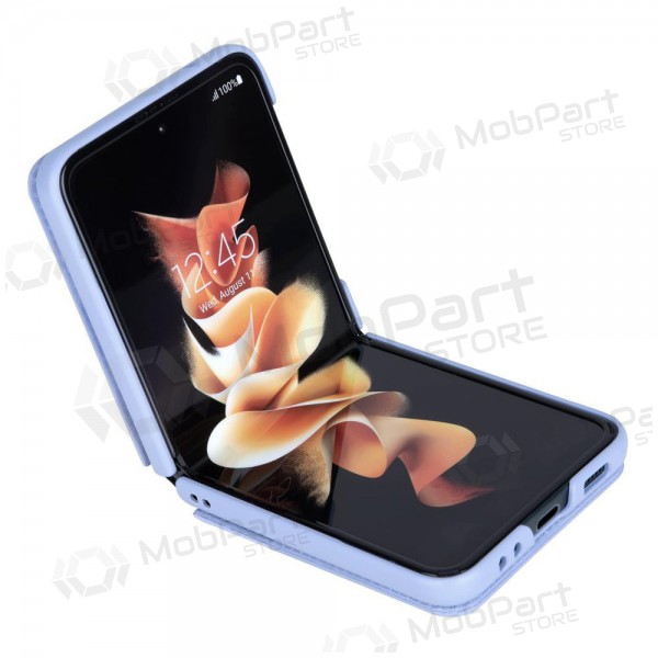 Funda para Samsung Galaxy Z Flip4 -Nillkin Leather- (violeta)