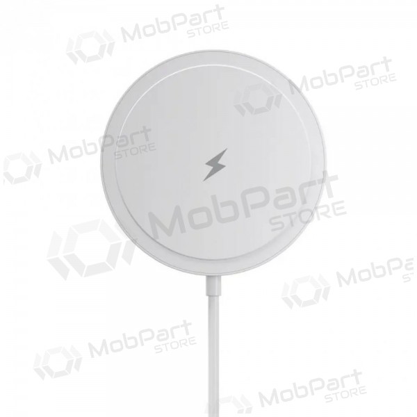 Cargador inalámbrico MagSafe Blue Star Charing Pad 15 W con cable USB-C blanco