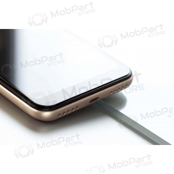 Xiaomi Redmi 11A / 12C / Poco C55 negro protector de pantalla de cristal templado Xiaomi Redmi 11A / 12C / Poco C55 negro protector de pantalla de cristal templado