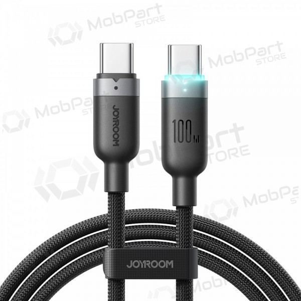 Cable USB-C Joyroom S-A63 USB-C a USB-C 1.2 m 100 W negro