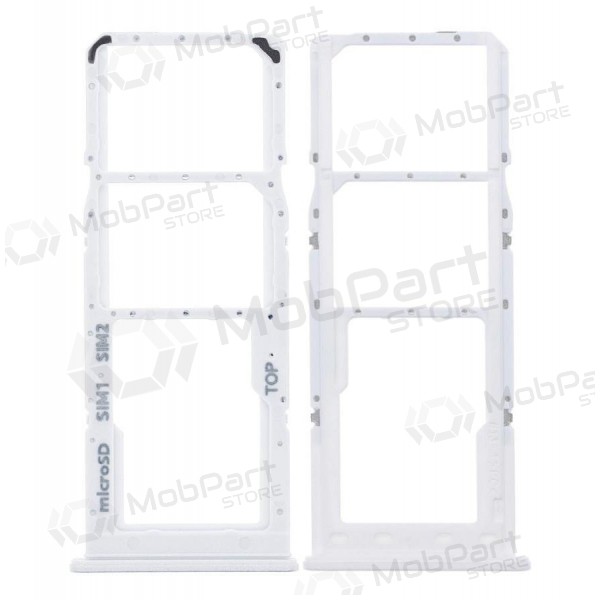 Samsung Galaxy A125 A12 / A127 A12S Titular de la tarjeta SIM (blanco) (service pack) (original) Samsung Galaxy A125 A12 / A127 A12S Titular de la tarjeta SIM (blanco) (service pack) (original)