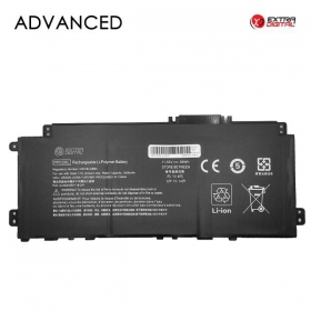 HP PP03XL, 3400mAh Bateria para portatil, Advanced