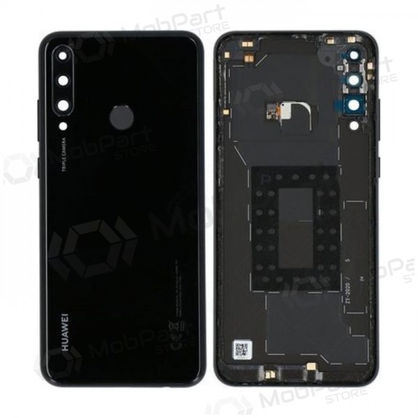 Huawei Y6p 2020 tapa trasera de la batería (Midnight Black) (usada grade C, original)